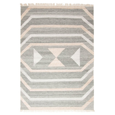 Ankara FW Grey Kilim 5'5" x 7'10"