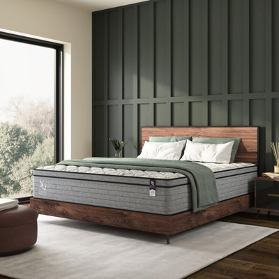 Matelas simple de 30 cm en mousse à mémoire de forme et gel rafraîchissant, soulagement des mouvements, imperméable, compatible avec les sommiers articulés, emballage gris et blanc.
