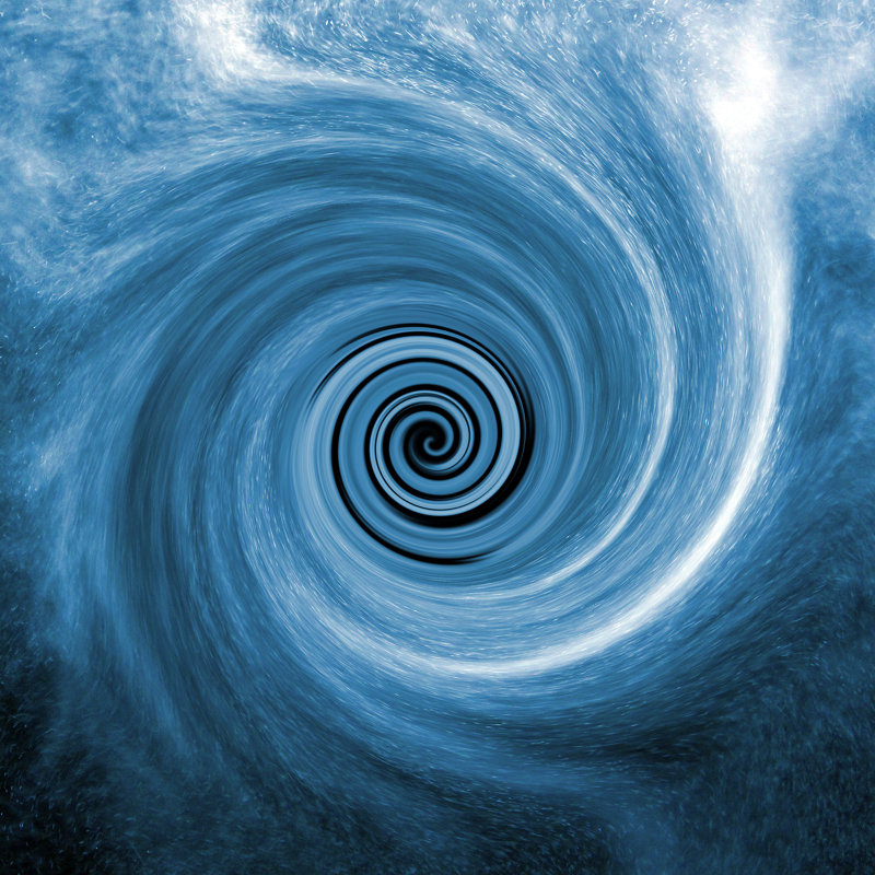 Vortex - Wrapped Canvas Print, 30cm H x 30cm W x 3.8cm D