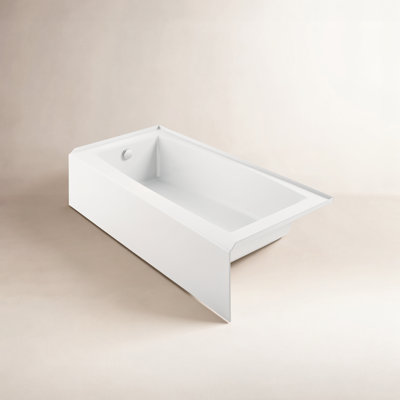 Entity 60" Alcove Soaking Bathtub