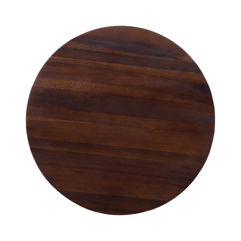 Humphries Solid Wood End Table, Dark Oak, Dark Oak