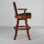 Tabouret de bar pivotant 30 po Aramide-18822365