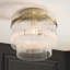 Clear Glass Flush Mount