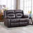 Denzer 2 - Piece Modern and Soft Breathable Faux Leather Power Reclining Living Room Set-93762342