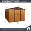 Remise de rangement 8x10