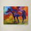 « bay mare i », reproduction sur toile tendue-21936094