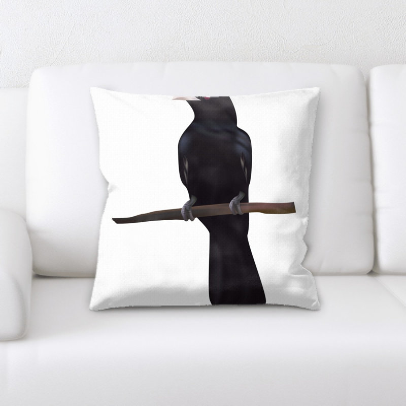 Coussin oiseau