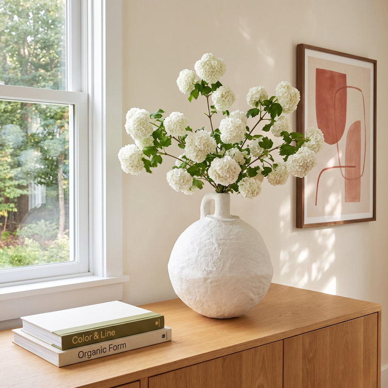 Nikia Paper Mache Vase