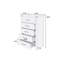 Ensemble de commode 3 pièces Lyron