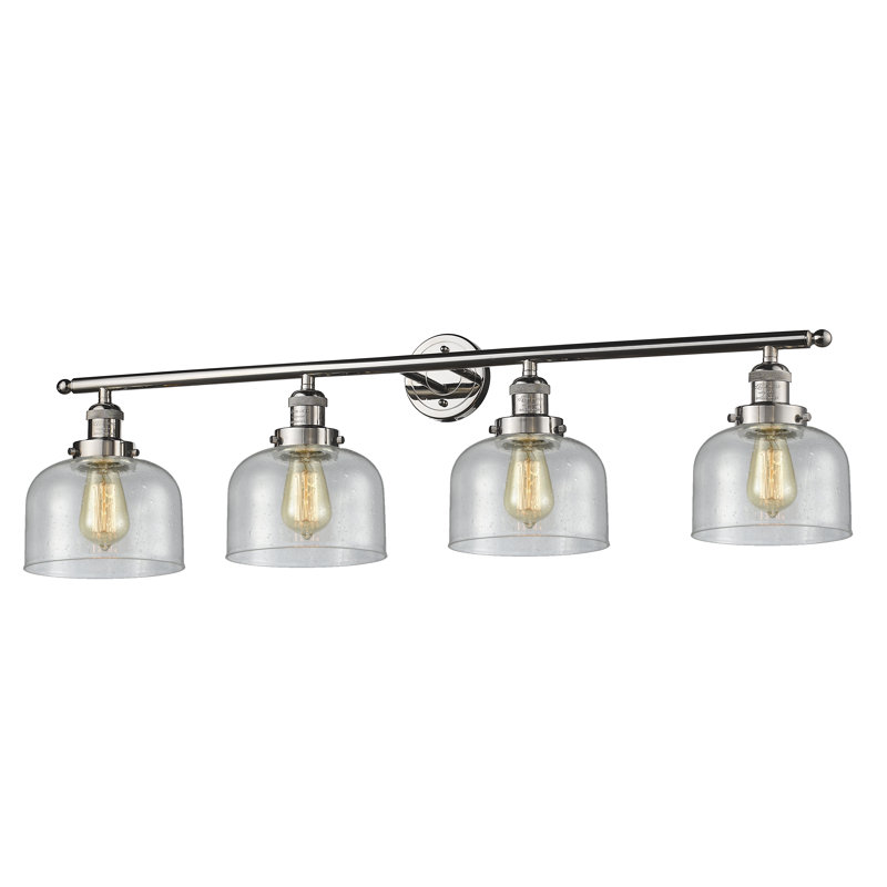 Reyhani 4 - Light Dimmable Vanity Light, Polished Nickel, White
