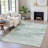 Machine Washable Indoor/Outdoor Xhevrie Mint Rug-112027382