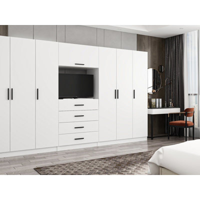 Elina Manufactured Wood Wardrobe