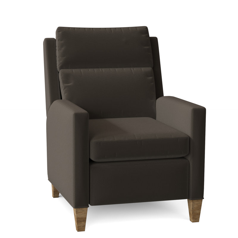 Pinehurst 31" Wide Genuine Leather Standard Recliner, 1183 Dove, Hazelnut, Power
