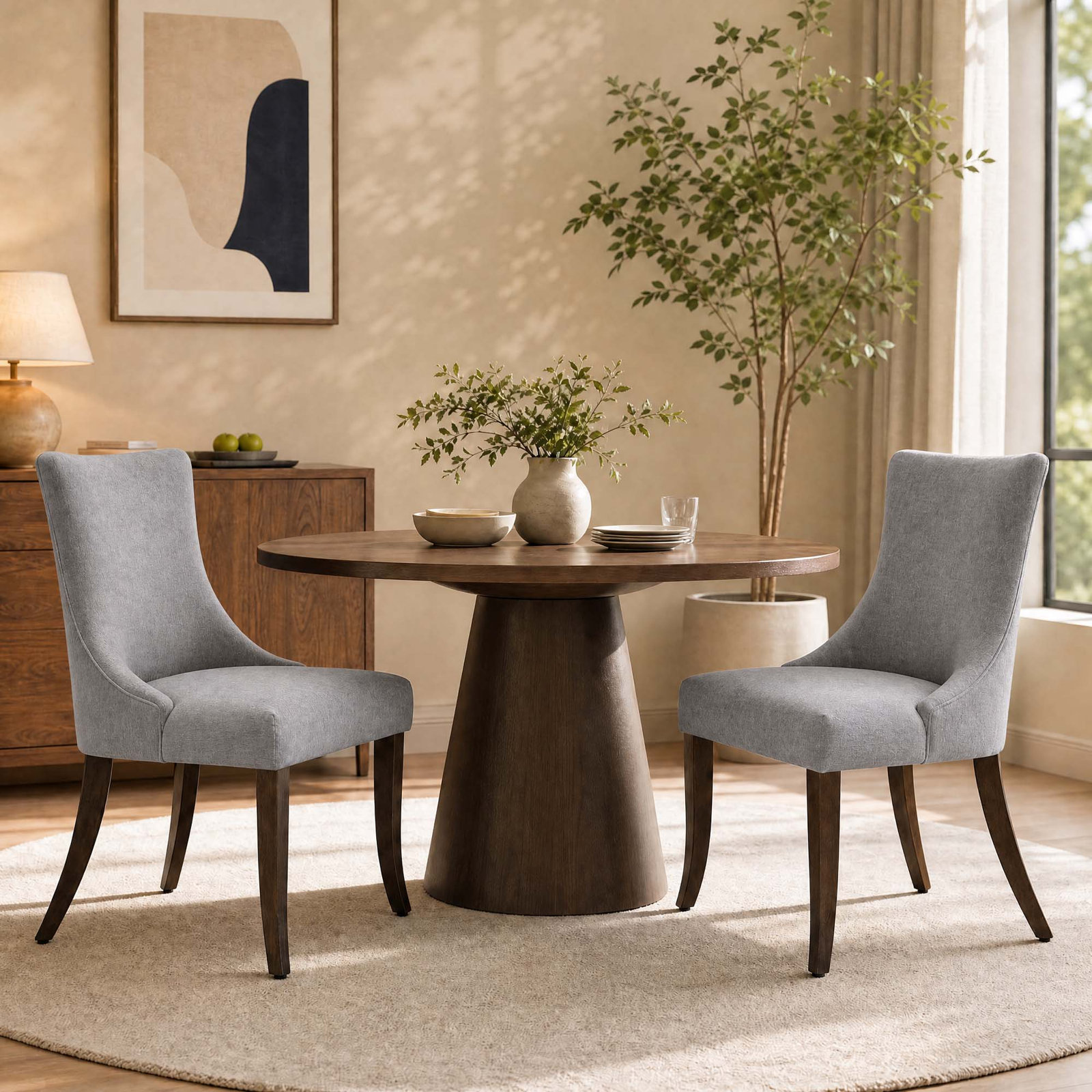 Etna Dining Chair, Dove