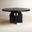 Allandale Round Dining Table in Black Elm-770172921