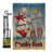 Double Sided 18.5'' H x 13'' W Polyester Flag Set