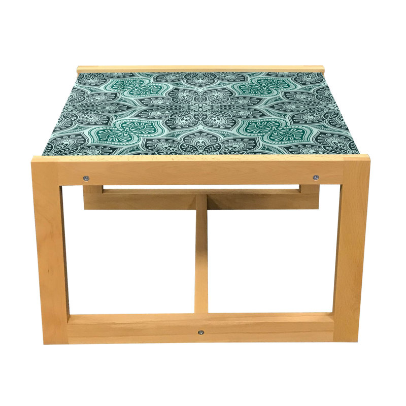 Jalob Trestle Coffee Table, 40cm H x 46.5cm W x 62cm D