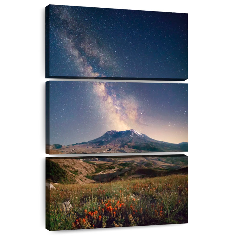 Oberle Mount St Helens Milky Way, 32" H x 20" W