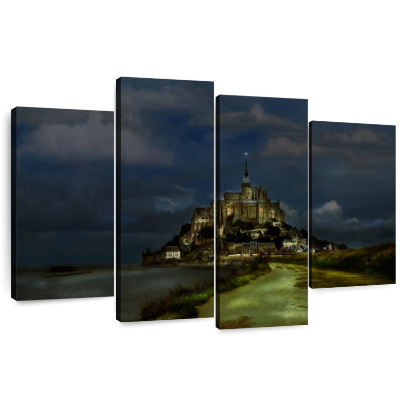 Adella Normandy Ancient Castle, 27" H x 43" W