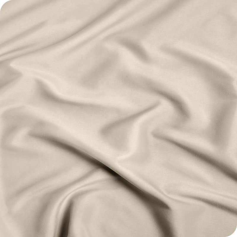 Fitted Bottom Sheet, Small Double, Sand