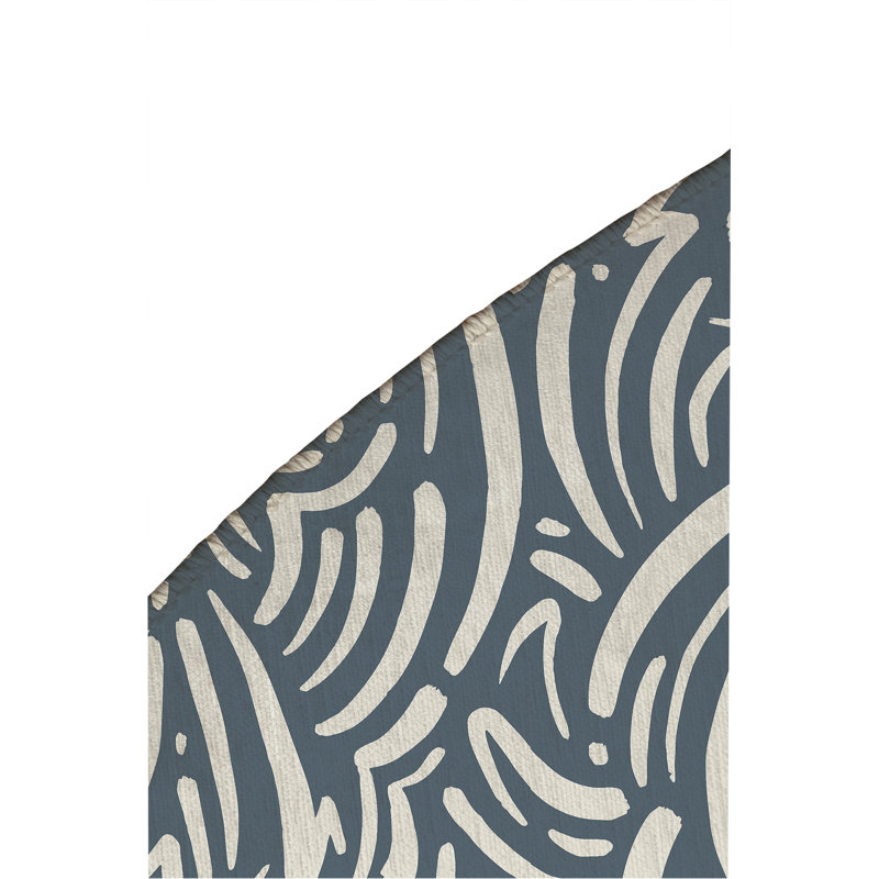 Tapis d'extérieur Cozy Swirl, Rond 5 pi