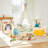 3 Sprouts  - Toy Chest Storage Box for Kids Playroom, Rhino
