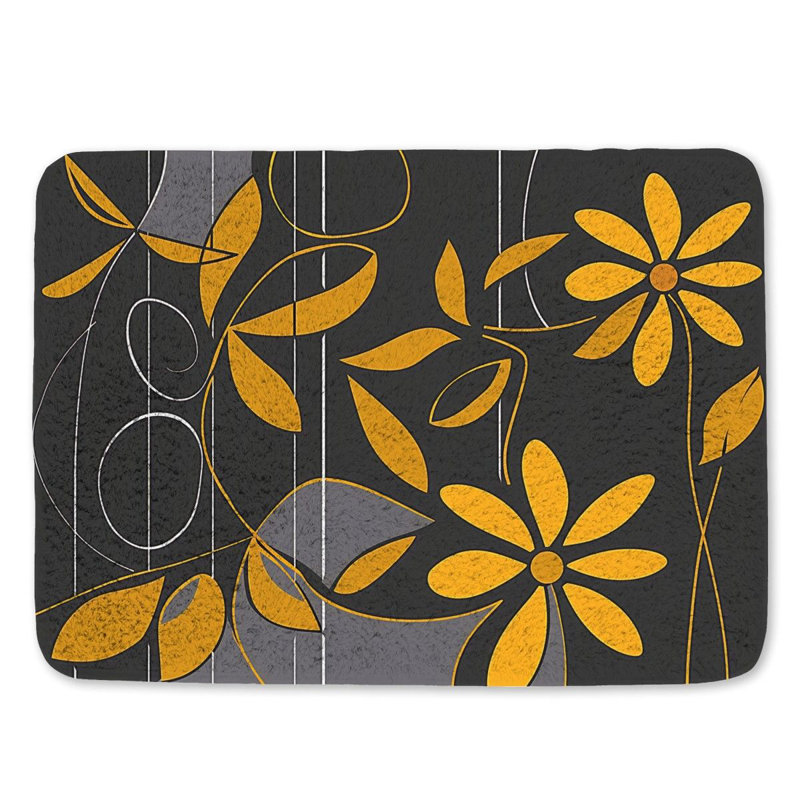 Tapis de bain Autumn Garden, L 17 po x L 24 po