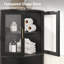 64.9" Tall Corner Cabinet With Glass Door-1871020906-1871020909