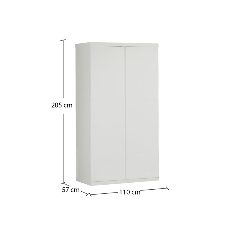 Lara 2 Door Wardrobe