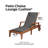 Outdoor Chaise Lounge Cushion-48814727-48814725