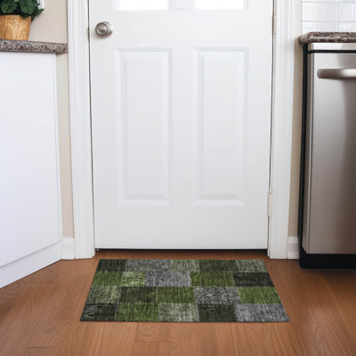 Washable Patchwork Indoor / Outdoor Rug