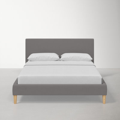 Mirabella Upholstered Low Profile Platform Bed -  Joss & Main, 8E70BEC91BAC4D89991EDFD9F55721FA
