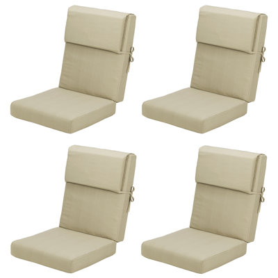 Lucy 4" Outdoor Seat / Back Cushion