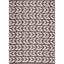 Tapis d'intérieur / extérieur géométrique brun-1421841732