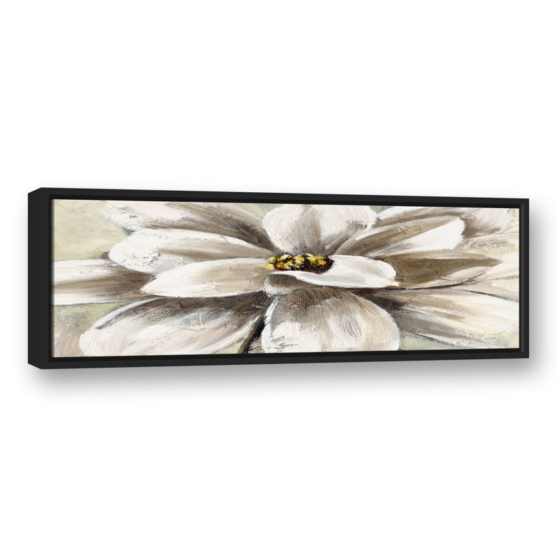 Magnolia blanc, H 13,75 po x l 35,75 po x P 1,75 po