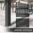 10 Ft.W Metal Pergola with Canopy-94286577-94286575