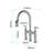 VanityIn Pull Down Kitchen Faucet-56648909
