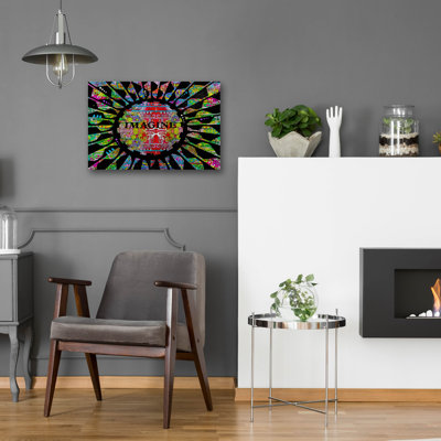 Orren Ellis 'Imagine' by Dean Russo Acrylic Glass Wall Art, ACR-45893