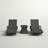 Blaise Outdoor Chaise Lounge Set