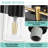 4-Light Modern Bathroom Vanity Light | Black And Gold Finish With Clear Glass Shades-1361519322-1364296625