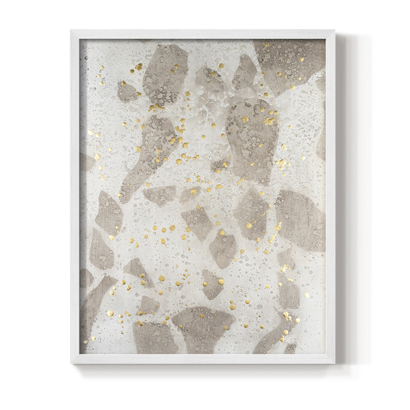 Chordata II, reproduction encadrée - bois massif, Blanc, H 20 po x l 16 po