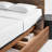 Homecoming Solid Wood Platform Storage Bed-96269115-96269116