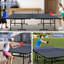 Ensemble de table de ping-pong pliable et portable 9 pi DOUBLE Fish