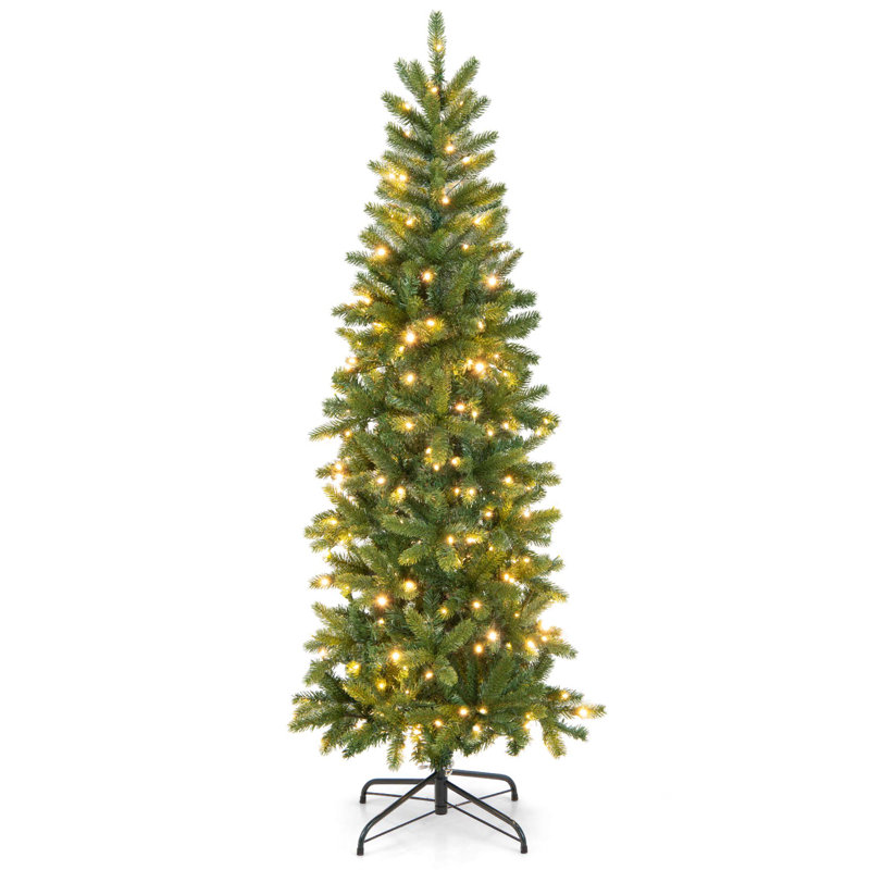 Arbre de Noël artificiel éclairé 5 pi Hannahmarie - support inclus