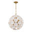 Lustre en laiton vieilli 18,25 po Seguis-1280960109-1280960108