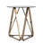 Glass Top End Table