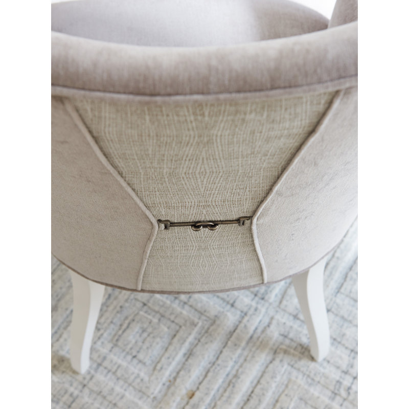 Chaise avec accoudoirs rembourrée Avondale Geneva