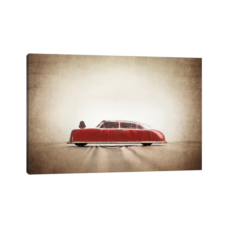 Argo Red And White - Print on Canvas, Wrapped Canvas, 101.6 cm H x 66.04 cm W x 3.175 cm D