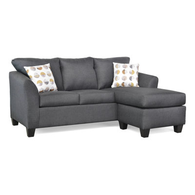 Rotella Upholstered L-Shaped Sectional Right Hand Facing