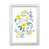 White Framed